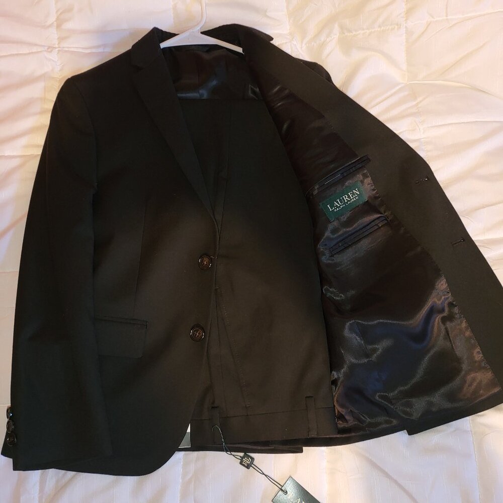 Ralph Lauren Suit - 2pc - Jacket Size 14, Pants Size 16.